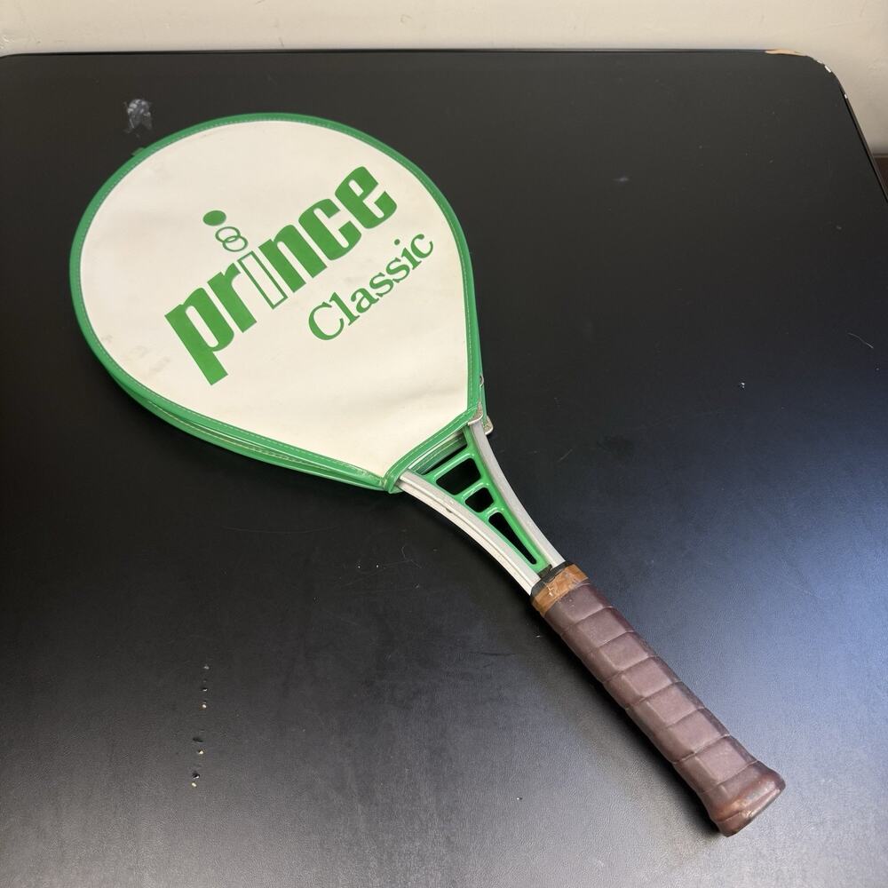 Prince Series 110 Classic 4 3/8 Grip Tennis Racquet W/Cover